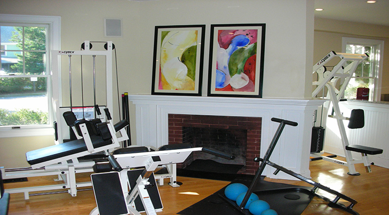 Huntington Prosports fire place